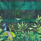 Arjuna leaf with peacock viridian