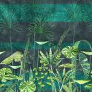 Arjuna leaf viridian - Green Wallpaper