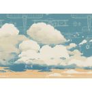 SKY PLANE MURAL