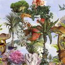 Jardin des reves panoramic - Multi Colour Wallpaper