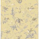 Hummingbirds Silk Fabric 