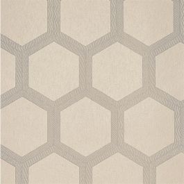 Zardozi - Natural, Ivory & White Wallpaper