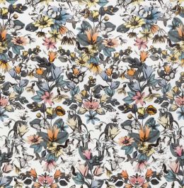 Tulipan Fabric - Multi colour