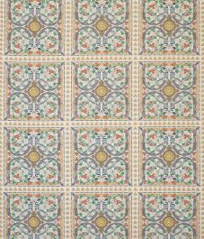 Lyrebird Fabric - Multi colour