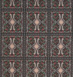 Lyrebird Fabric - Black
