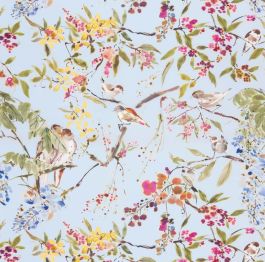 Penglai Fabric - Blue
