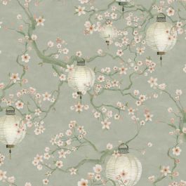 Sakura - Green Wallpaper