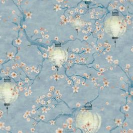 Sakura - Aqua & Blue Wallpaper
