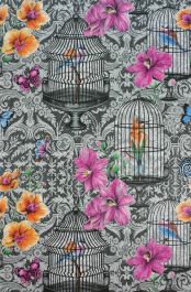 Orangery - Pink & Purple Wallpaper