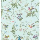 Hummingbirds - Aqua & Blue Wallpaper