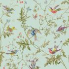 Hummingbirds - Aqua & Blue Wallpaper