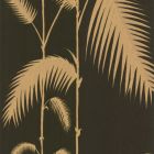 Palm Leaves - Black Wallpaper