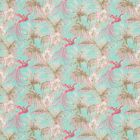 Bird of Paradise Fabric - Turquoise