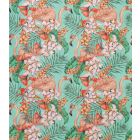 Flamingo Club Fabric - Multi colour