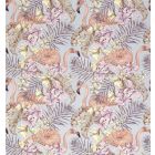 Flamingo Club Fabric - Multi colour