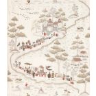 Cathay Parade Fabric - Reds