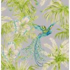 Bird of Paradise - Silver Wallpaper