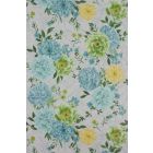 Duchess Garden  - Aqua & Blue Wallpaper