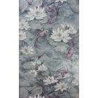 Water Lily - Grey Wallpaper