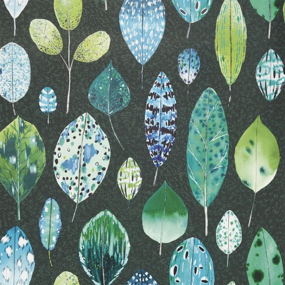Tulsi - Aqua & Blue Wallpaper