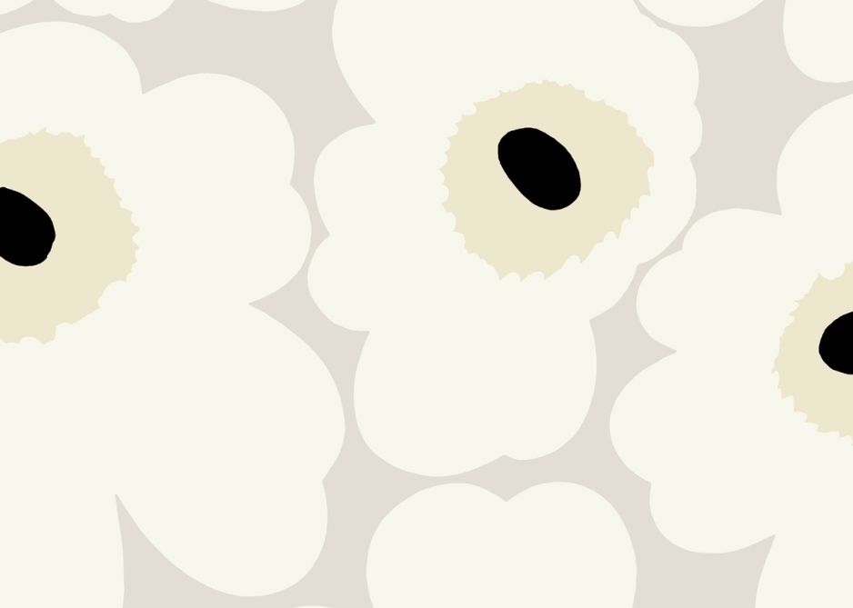 UNIKKO - Natural, Ivory & White Wallpaper