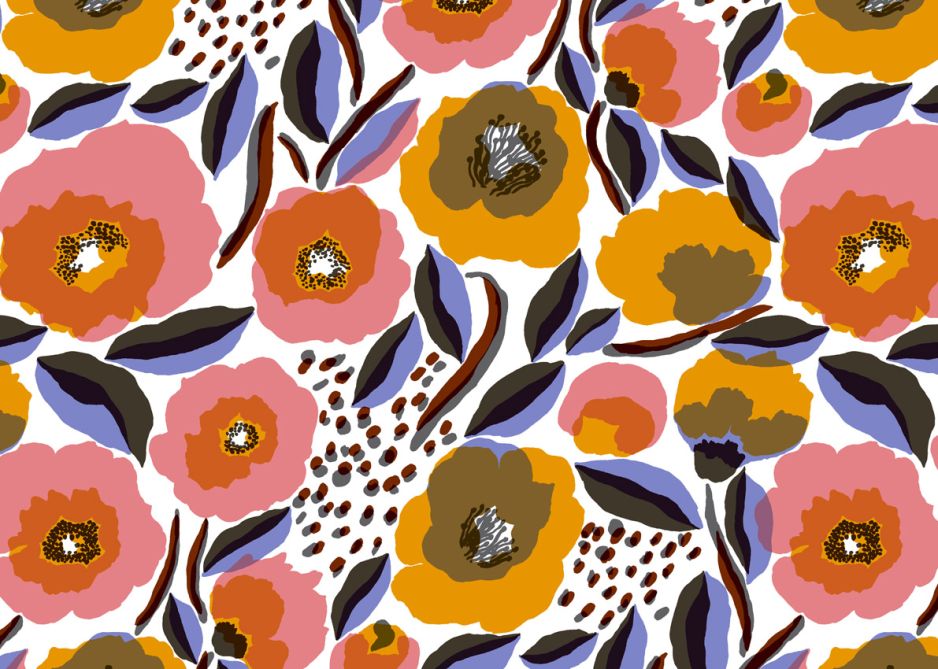 ROSARIUM - Multi Colour Wallpaper