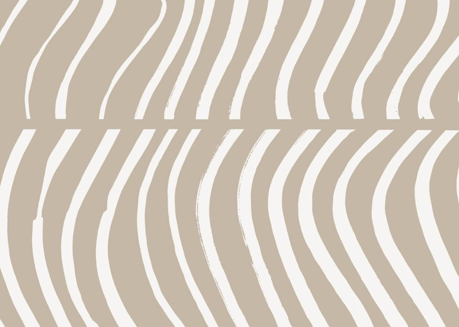SILKKIKUIKKA - Brown & Beige Wallpaper