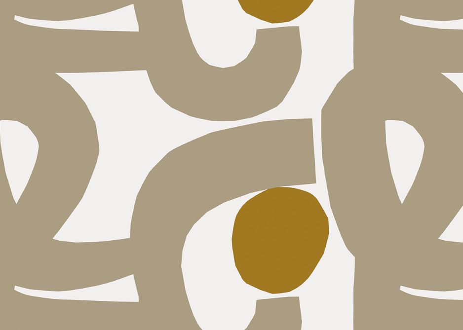 SEPPEL - Brown & Beige Wallpaper