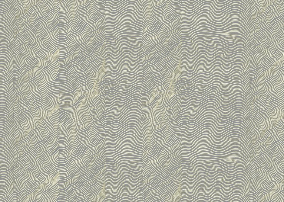 NÄKKI Mural  - Grey Wallpaper