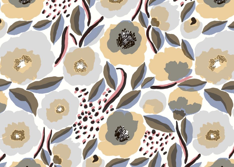ROSARIUM - Multi Colour Wallpaper