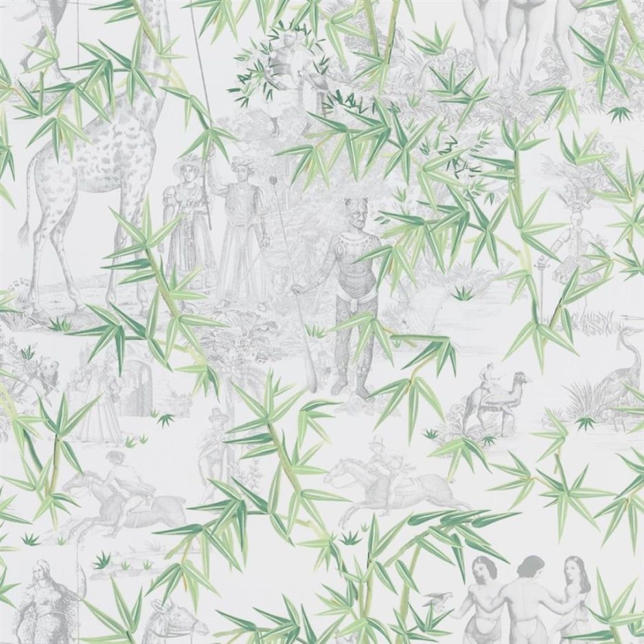 Exotisme - Green Wallpaper