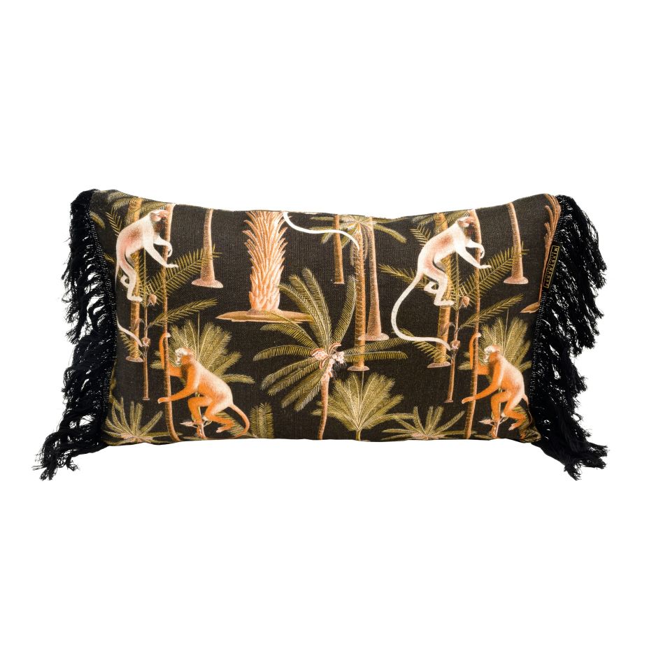 Barbados Anthracite cushion