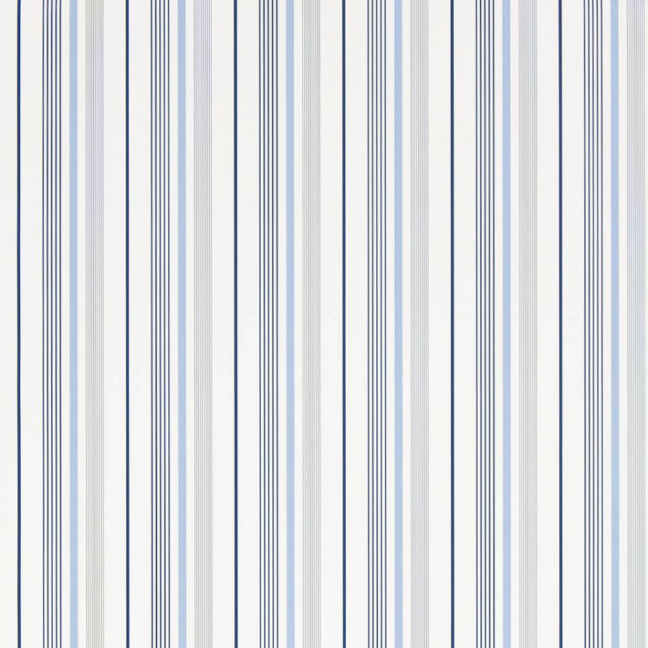 Gable Stripe - Aqua & Blue Wallpaper