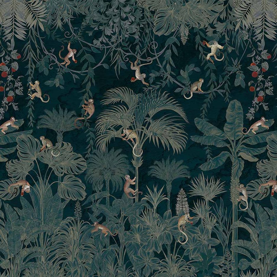 Monkey Forest Mural