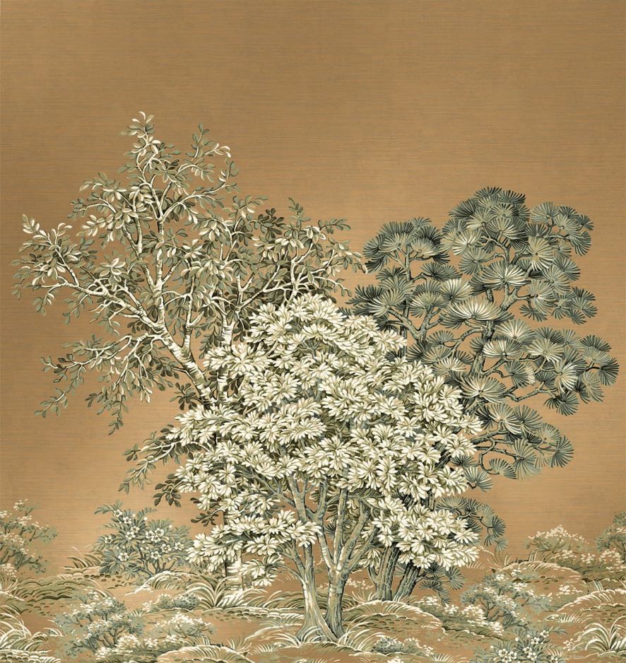 PAINTED TREE MURAL 