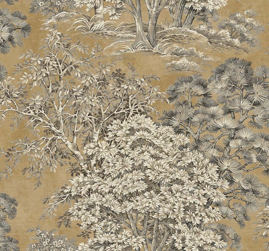 MAJESTIC TREES Grasscloth
