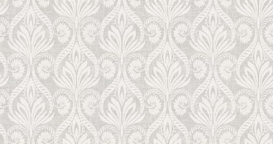 Shades of White Damask Textile
