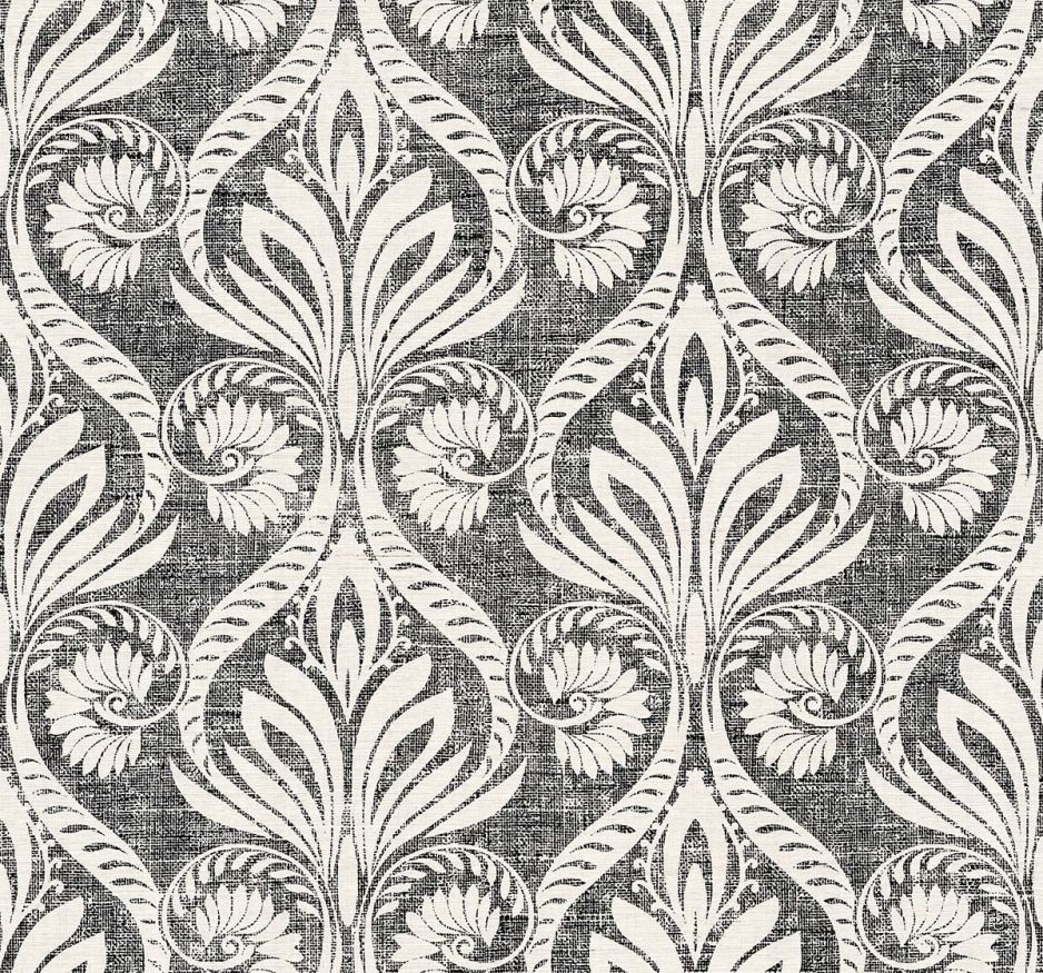 Shades of White Damask Vinyl