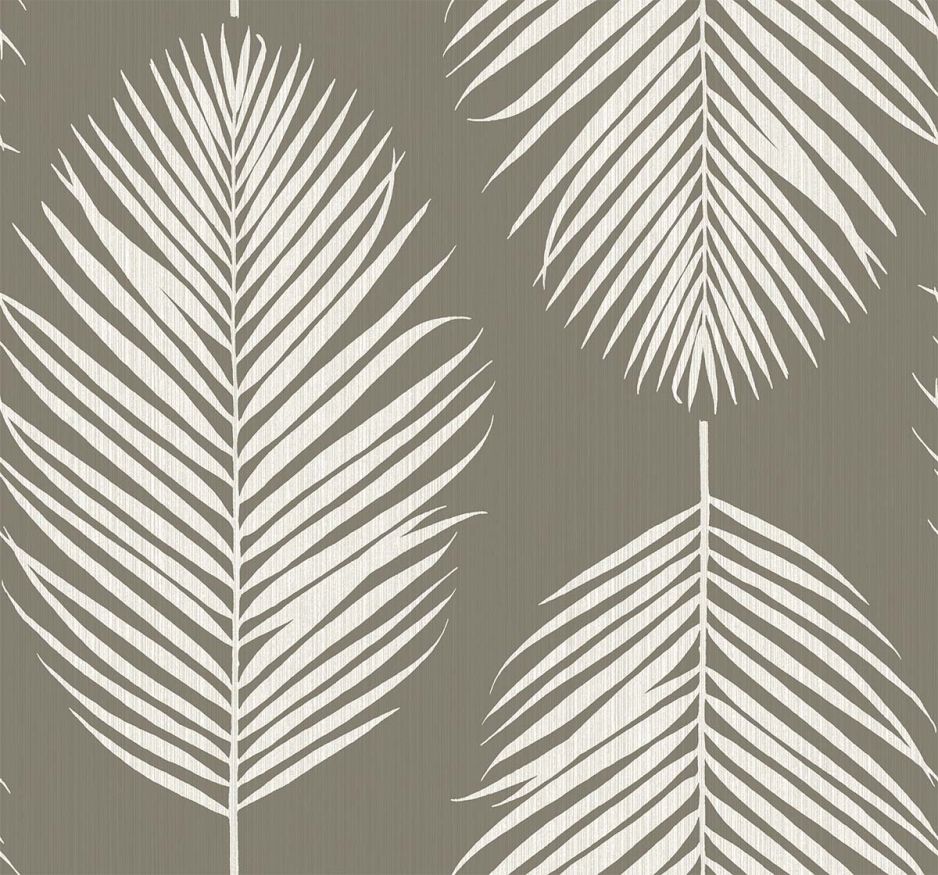 Shades of White Palm Leaf