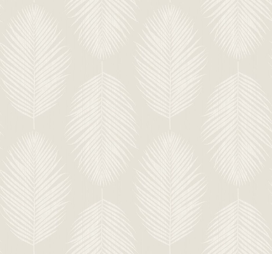 Shades of White Palm Leaf